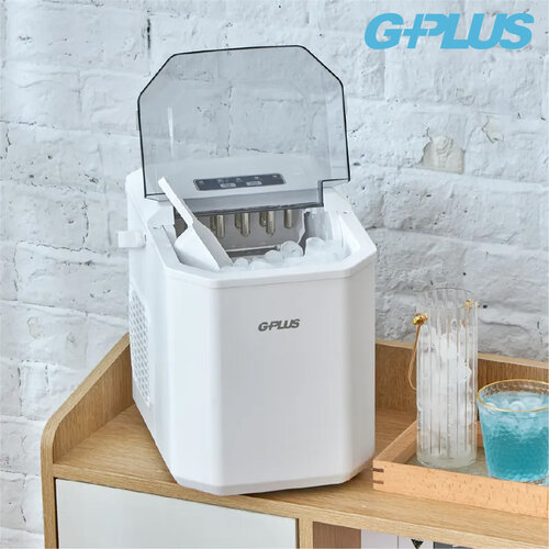 【G-PLUS】小冰快 微電腦全自動製冰機(白) GP-IM01