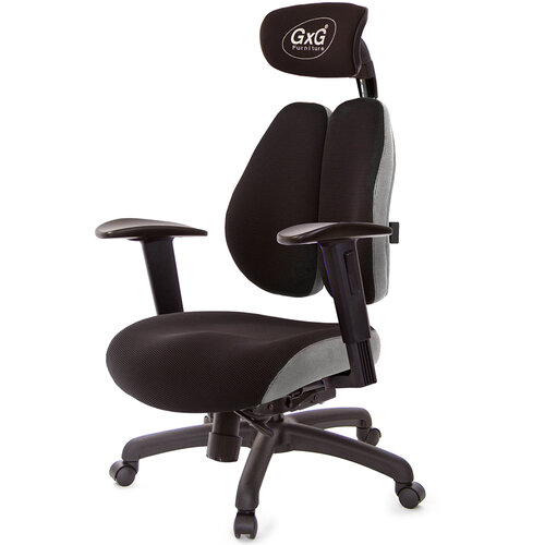 GXG 雙軸枕 DUO KING 記憶棉工學椅(2D升降手) TW-3608 EA2