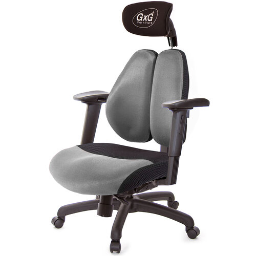 GXG 雙軸枕 DUO KING 記憶棉工學椅(2D手遊休閒扶手) TW-3608 EA2JM