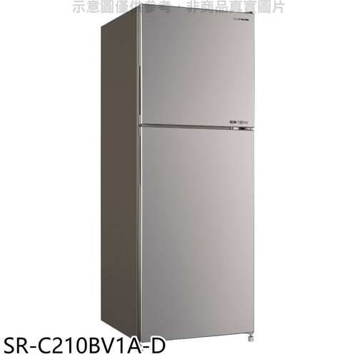 SANLUX台灣三洋 210公升雙門變頻福利品冰箱(含標準安裝)【SR-C210BV1A-D】