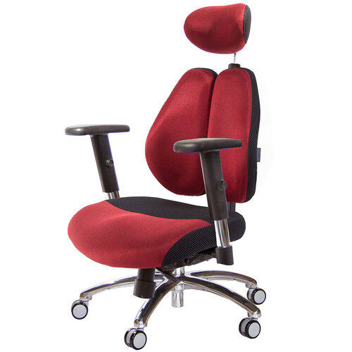 GXG 雙背DUO KING 工學椅(鋁腳/SO金屬手) TW-3006 LUA5