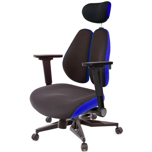 GXG 雙背DUO KING 工學椅(電競腳/4D平面摺疊手) TW-3006 KGA1H