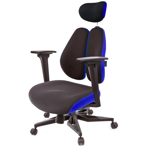 GXG 雙背DUO KING 工學椅(電競腳/3D升降扶手) TW- 3006 KGA9