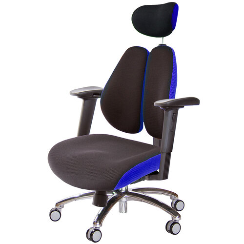 GXG 雙背DUO KING 工學椅(鋁腳/2D手遊休閒扶手) TW-3006 LUA2JM
