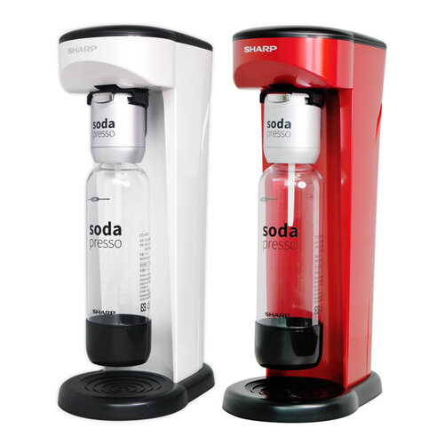【SHARP夏普】Soda Presso氣泡水機(2水瓶+1氣瓶) CO-SM1T