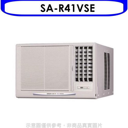 SANLUX台灣三洋 變頻右吹窗型冷氣6坪(含標準安裝)【SA-R41VSE】