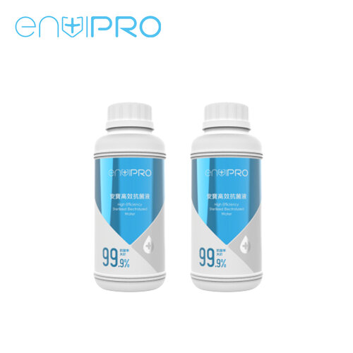 【enviPRO】安寶抗菌液補充瓶500ml(2入組)