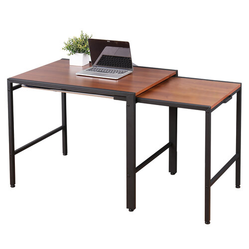 《C&B》伊塔設計家工業風可伸縮多用途書桌餐桌
