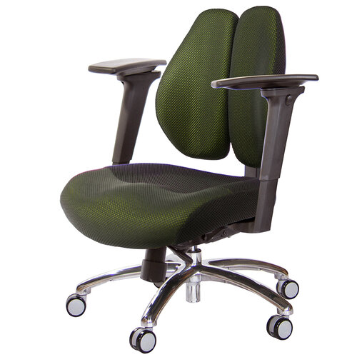 GXG 低雙背DUO KING 工學椅(鋁腳/3D手遊休閒扶手) TW-3005 LU9M