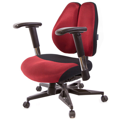 GXG 低雙背DUO KING 工學椅(電競腳/2D滑面金屬手) TW-3005 KG6