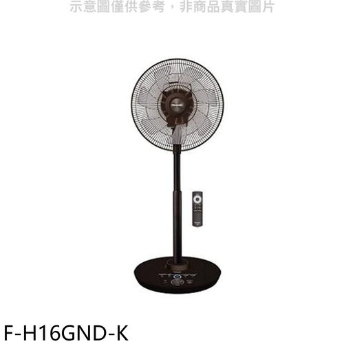 國際牌 16吋晶鑽棕電風扇【F-H16GND-K】