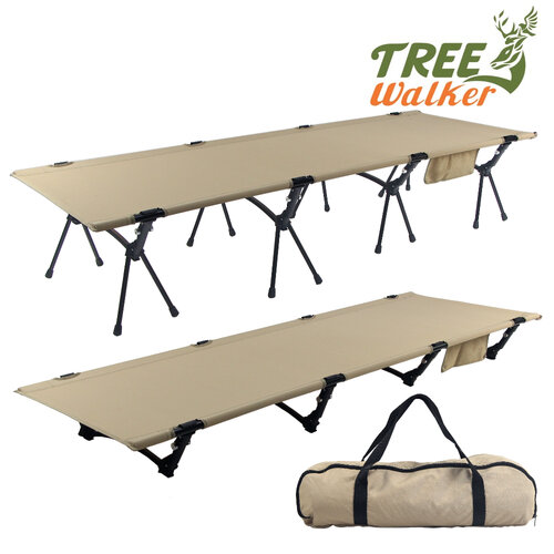 TreeWalker 超輕鋁合金高低兩用行軍床- 兩色可選