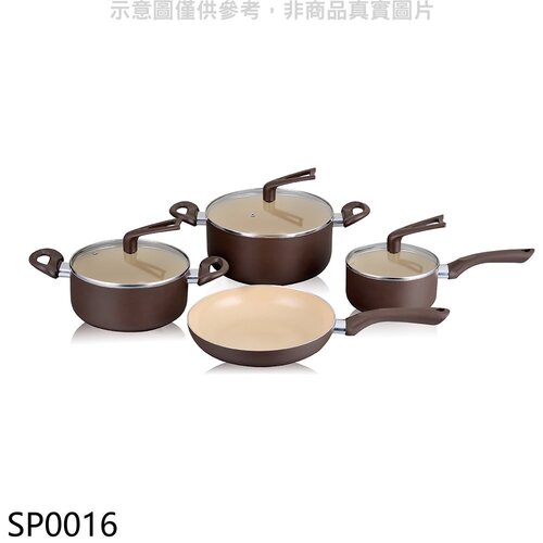 西華 GALAXY 不沾7件鍋組鍋具【SP0016】