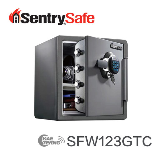 Sentry Safe 電子密碼鎖防水防火金庫 SFW123GTC