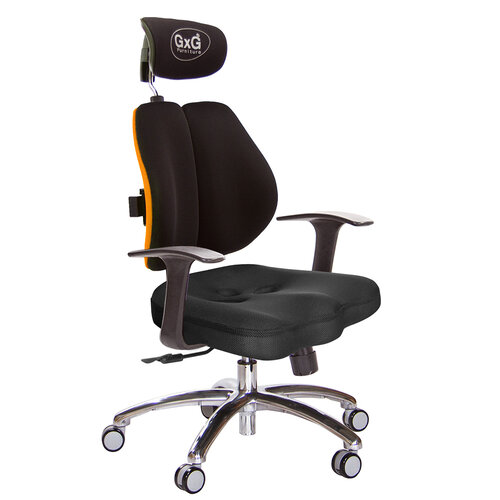 GXG 兩軸枕 雙背美臀椅 (鋁腳/T字扶手) TW-2534 LUA