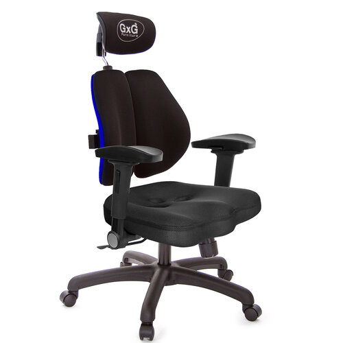 GXG 兩軸枕 雙背美臀椅 (4D弧面摺疊扶手) TW-2534 EA1D