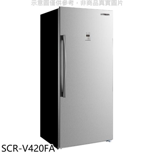 SANLUX台灣三洋 410公升無霜變頻冷凍櫃【SCR-V420FA】
