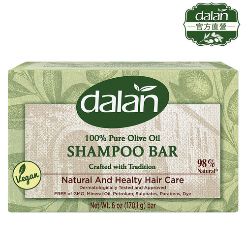 【土耳其dalan】頂級橄欖油傳統手工健康洗髮皂170g