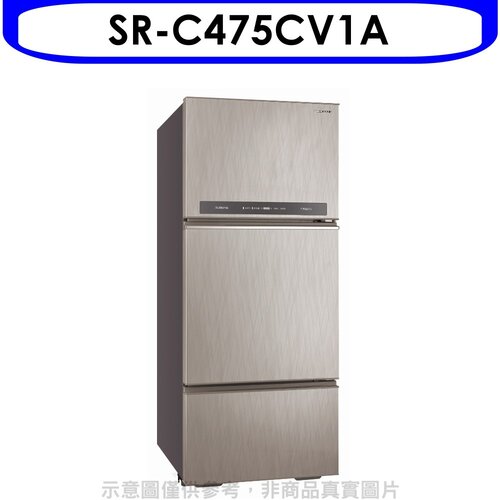 三洋 冰箱【SR-C475CV1A】