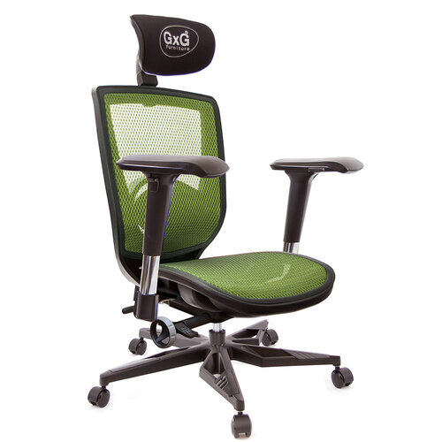 GXG 高背全網 電腦椅 (電競腳/4D金屬扶手) TW-83F6 KGA7