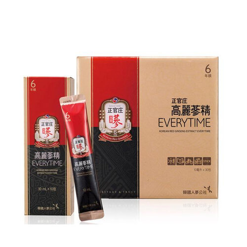 【正官庄】高麗蔘精EVERYTIME(10mlX10包)30包禮盒