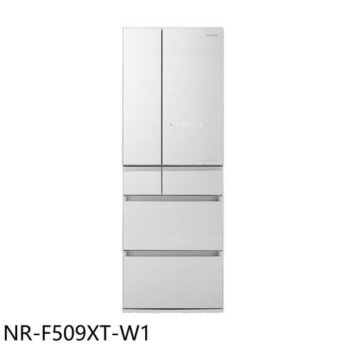 Panasonic國際牌 501公升六門變頻輕暖白冰箱(含標準安裝)【NR-F509XT-W1】