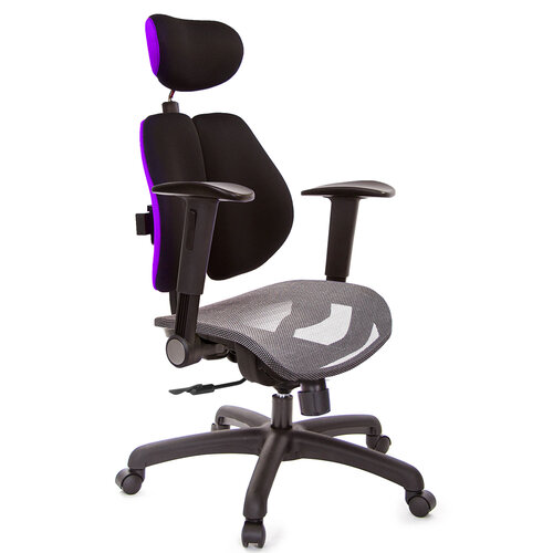 GXG 高雙背網座 電腦椅(摺疊升降扶手) TW-2804 EA1