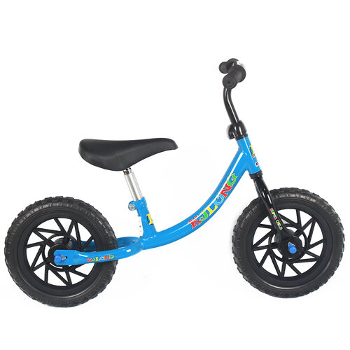 KjLong 12吋兒童滑步車(藍色)