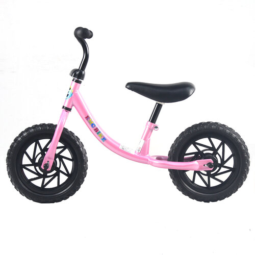 KjLong 12吋兒童滑步車(粉紅色)