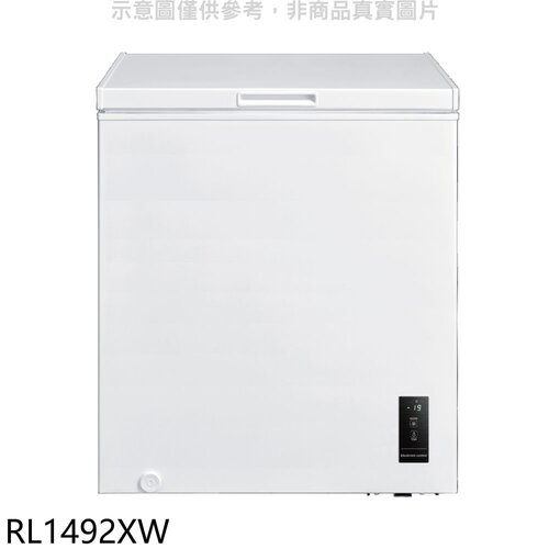 東元 149公升上掀式臥式變頻冷凍櫃(含標準安裝)【RL1492XW】