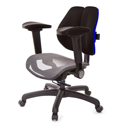 GXG 低雙背網座 工學椅(4D弧面摺疊手) TW-2805 E1D