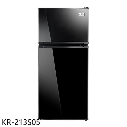 歌林 125公升雙門冰箱(含標準安裝)【KR-213S05】