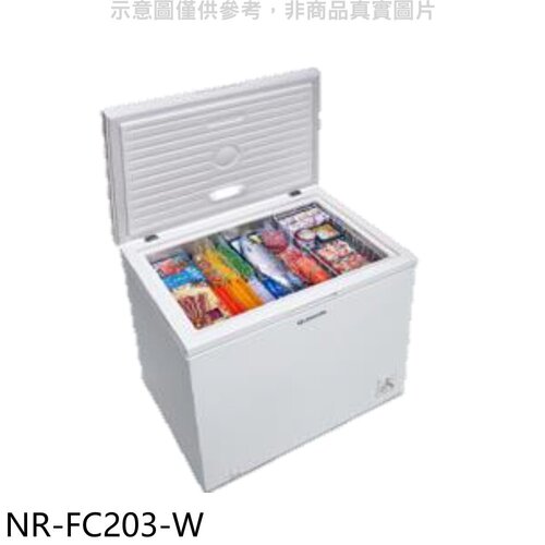 Panasonic國際牌 200公升臥式冷凍櫃(含標準安裝)【NR-FC203-W】