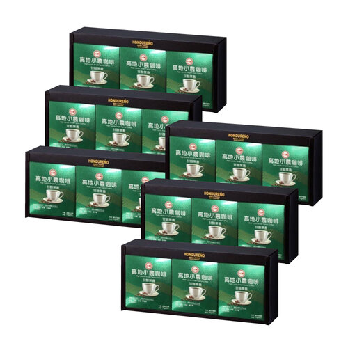 【台糖】高地小農咖啡禮盒-濾掛式咖啡盒裝(3盒/組)x6組