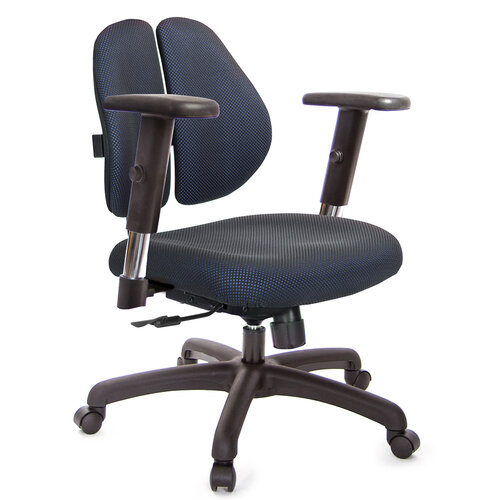 GXG 低雙背 電腦椅(SO金屬扶手) 型號2603E5