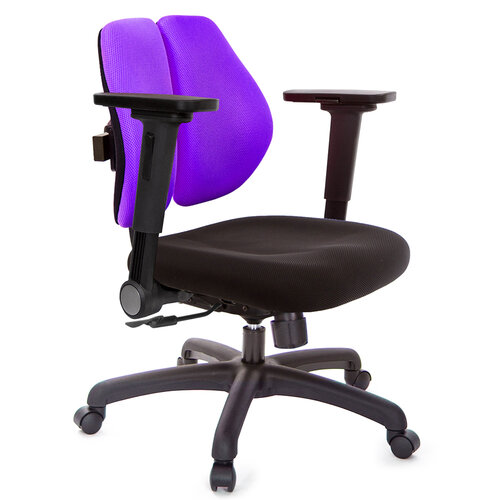 GXG 低雙背 電腦椅(4D平面摺疊手) TW-2603 E1H