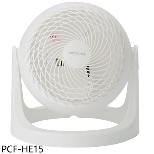 IRIS 白色空氣循環扇4坪電風扇【PCF-HE15】