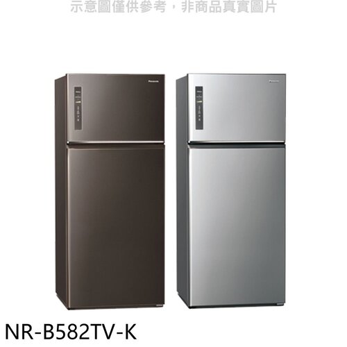 Panasonic國際牌 580公升雙門變頻冰箱【NR-B582TV-K】