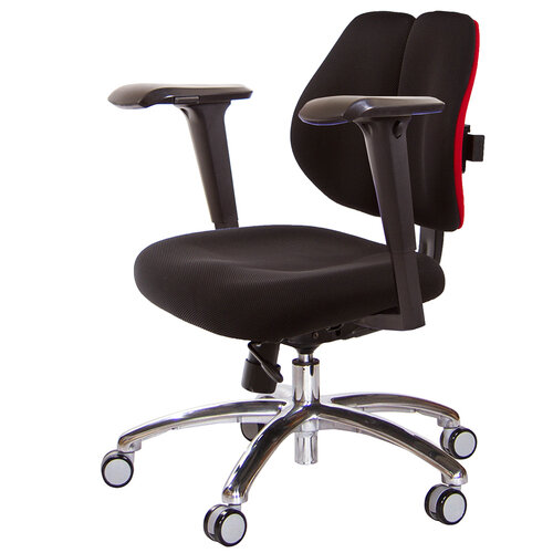 GXG 低雙背 工學椅(鋁腳/4D升降扶手) TW-2605 LU3