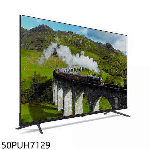 飛利浦 50吋4K連網GoogleTV智慧顯示器(無安裝)(7-11商品卡500元)【50PUH7129】