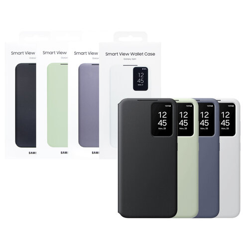 SAMSUNG Galaxy S24+ 5G 原廠卡夾式感應保護殼 (EF-ZS926)-淺綠