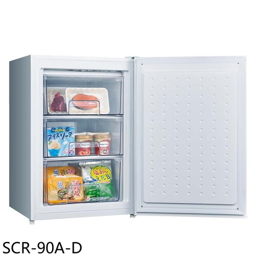 SANLUX台灣三洋 90公升直立式福利品冷凍櫃(含標準安裝)【SCR-90A-D】