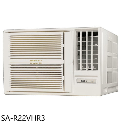 SANLUX台灣三洋 R32變頻冷暖右吹窗型冷氣(含標準安裝)【SA-R22VHR3】