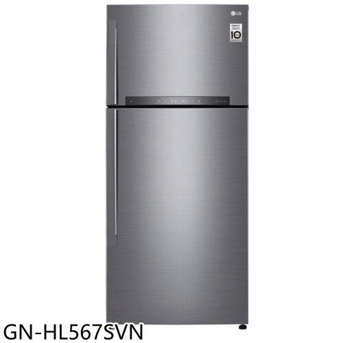 LG樂金 525公升雙門變頻星辰銀冰箱(含標準安裝)(全聯禮券800元)【GN-HL567SVN】