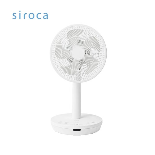 【Siroca】3D靜音風扇 智慧溫控 低噪音 8段風量 附遙控器 SF-TI2710