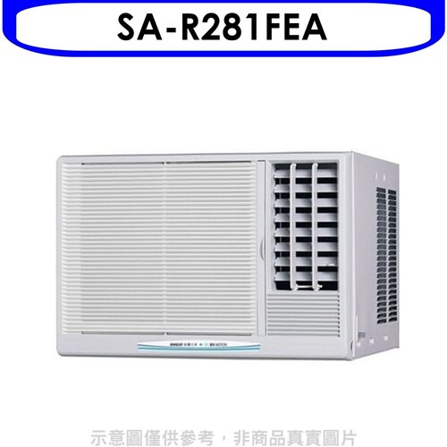台灣三洋 定頻窗型冷氣4坪電壓110V右吹(含標準安裝)【SA-R281FEA】