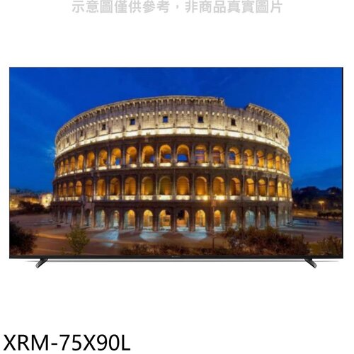 SONY索尼 75吋聯網4K電視(含標準安裝)【XRM-75X90L】