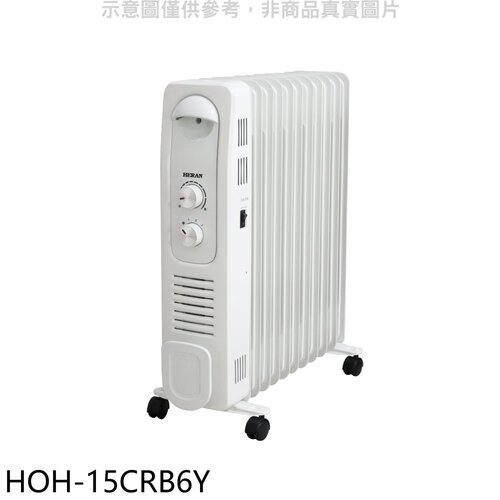 禾聯 11片式附烘衣架電暖器【HOH-15CRB6Y】