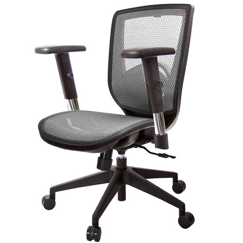 GXG 短背全網 電腦椅 (升降扶手) TW-81X6 E5