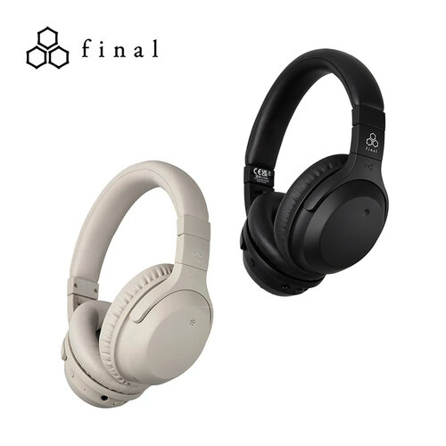 日本【Final】UX2000 藍牙降噪耳罩式耳機 (黑色/奶油白)